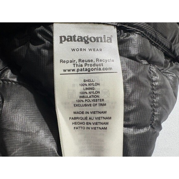 NEW Patagonia Mens Micro Puff Jacket Lightweight Forge Grey Sz L Personalized - Picture 12 of 16